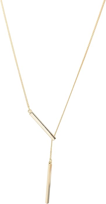 Balance Bar Lariat Necklace